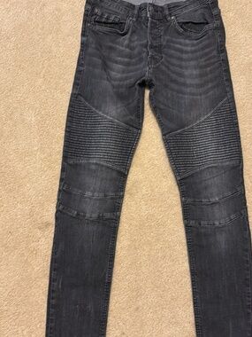 Men’s dividend skinny black jeans 32x32